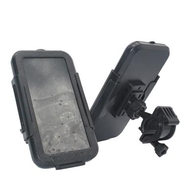 China Waterproof Waterproof Bag For Bicycle Handlebar Motorcycle Phone Holder Mobile Phone Holder Cover Stand Bag for sale