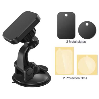 China Magnetic Strong Magnetic Car Phone Holder For Car Windshield Mobile Phone Mount Mobile Phone Holder N42 Magnet 360 Degree Holder Mount for sale