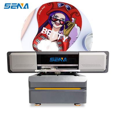 China Hotels 6090Inkjet Multifunctional UV Flatbed Printer Ricoh G5/G6 Sprinkler Printer Color Printing Machine Maker for sale