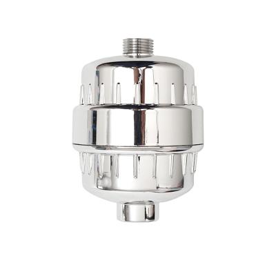 China Hotel shower filter is suitable for hard water to remove chlorofluoride and harmful substance water filter hard water filter for sale