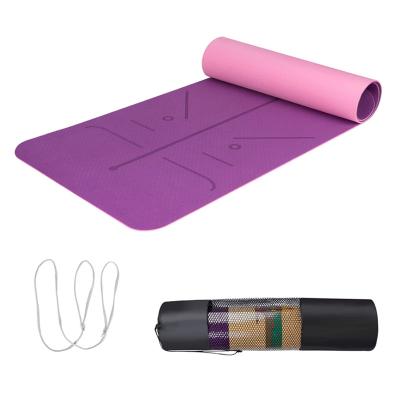 China Band Exercise Mats Thickness 6mm Premium Custom Gymnastics Gymnastic Mat With Carry Bag for sale