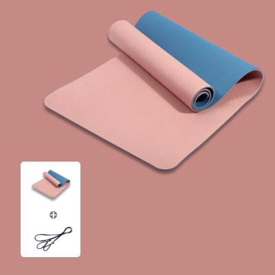 China Tape Wholesale 6mm Home Workout Mat Eco Friendly Fitness Yoga Mat Tape 4mm For Yoga Exercise for sale