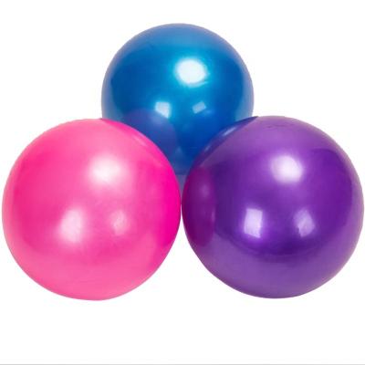 China Durable Pilates Ball 25cm Yoga Equipment Yoga Ball Cheap Anti Burst And Burst Ball For Balance And Pilate Exercise for sale