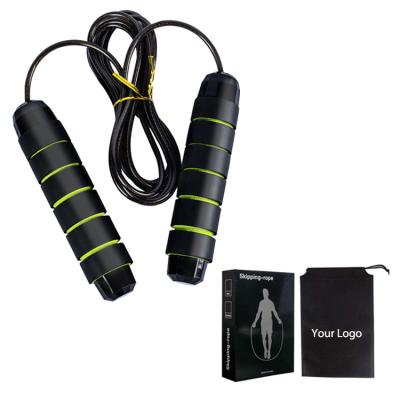 China Exercises 180g 320g Weighted PVC Skipping Rope Custom Anti Slip Handle Jump Rope For Losing Weight for sale