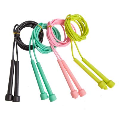 China Adjustable Gym Exercise PVC Jump Rope For Kid Gym Fitness Eco Friendly Jump Rope For Exercise for sale