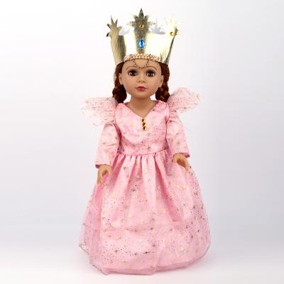 China New 2021 Soft Toy Doll Clothes Fashion Doll Dress Fit For American Girl Doll for sale