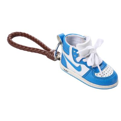 China Perfect item for any 3D SCALE Mini Shoe Sneaker Keychain 1's Generation Sneaker Keychains Doll Accessory Key Chain Wholesale 1/6 Sneaker Lover and Enthusiast for sale