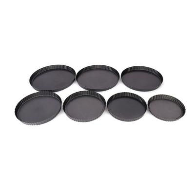 China Sustainable Wholesale Round Non Stick Pancake Baking Pan For Cake Pizza Bakeware for sale