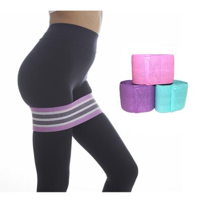 China Durable Custom Yoga Exercise Fitness Women Booty Band Hip Resistance Band for sale