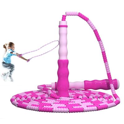 China Can be dismantled to adjust the length wholesale high quality adjustable custom made PVC soft beads kids jump rope for sale