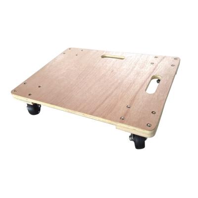 China Mobile Plywood Storage Cart with 3