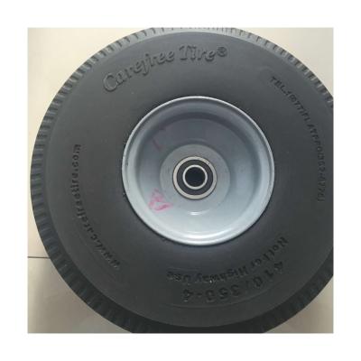 China Custom High Quality Plastic Rim 7 Inch Building Material Stores Size 180mm Solid Rubber Wheel 7x1.5 for sale