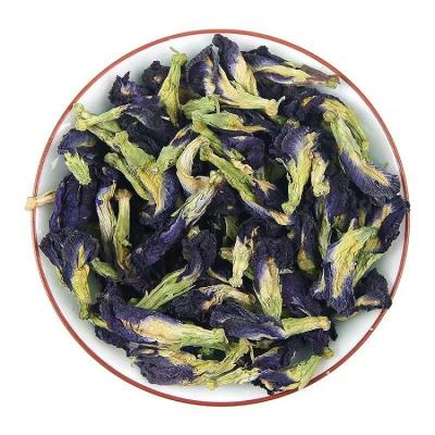 China Wholesale Loose Tea Dried Blue Butterfly Pea Flower Tea China Daily Drink Bag Package for sale