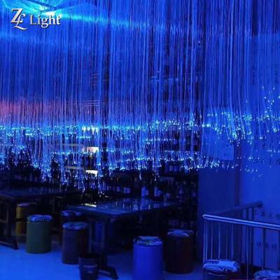 China Can Be Customized To Any Size And All Pattern Fiber Optic Chandeliers 0.75mm Diy Curtain And Pendant Fiber Optic Chandelier Pendant Lights for sale