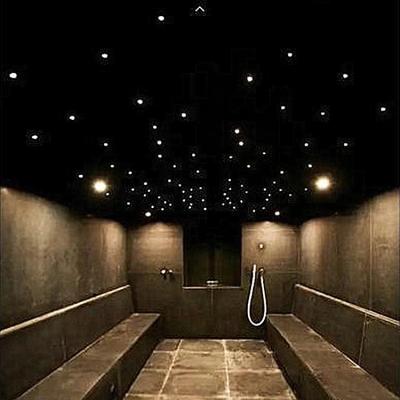 China Can be customized to any size and RGB effect starlight ceiling panels white decorative star ceiling light for home theater for sale