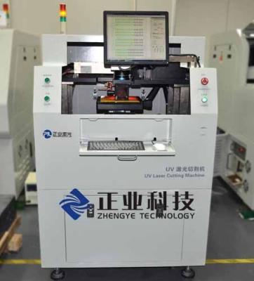 China High Precision UV Laser Cutting Machine For FPC / RF Multi - Layer Board for sale