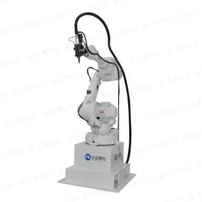 China robot del corte del laser de la fibra 500W/1KW/2KW usado para el proceso del laser 3D en venta