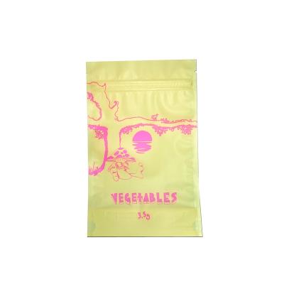 China Wholesale Customized Single Atmospheric Pringting Packag Moisture Proof Back Up Bag For Vegetable Seed Clear Back 3.5g for sale