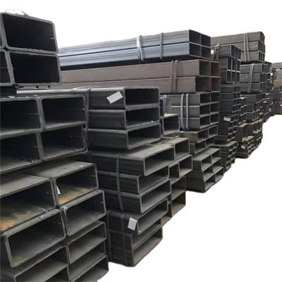 China Factory Supply Factory Supply Square Carbon Steel Tube Pipe Liquid Black Hollow Section Carbon Steel Square Metal Tube for sale