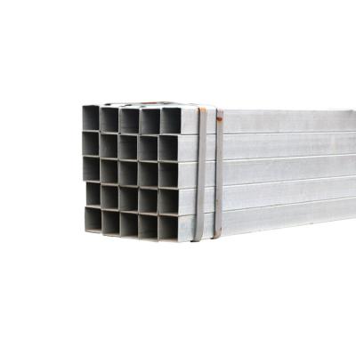 China liquid black hollow pipe square tube carbon steel pipe section carbon steel square metal tube made in china for sale