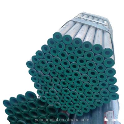 China Chinese wholesale high quality galvanized pipe galvanized steel pipe and liquid pipe tube for construction for sale