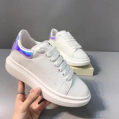 China Designer's luxury shoes high quality white casual shoes women's fashion drop genuine leather high quality shipping shoes for women for sale