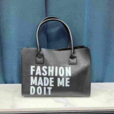 China Others Tote Bag Low MOQ Women's Custom Made Large Capacity Packaging Handbags Fashion Simple Cross - Body Bag Women Tote Bag for sale