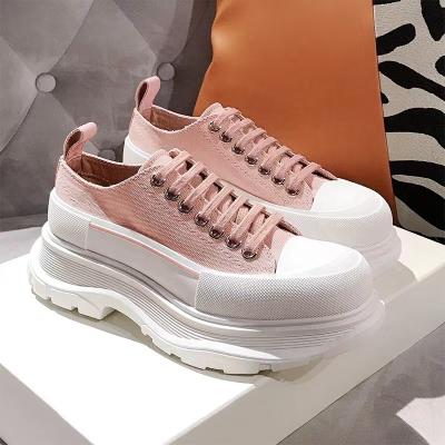 China Fashion Trend New Styles Designer Casual Women's Luxury Sneakers Shoes High Quality White Canvas High Quality Fashion Shoes For Women for sale