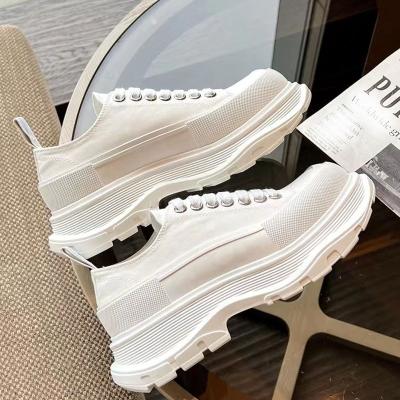 China Fashion Trend New Styles Designer Luxury Shoes Women's Designer Casual Shoes White High Quality Fashion Canvas Shoes For Women for sale