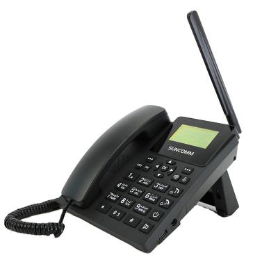 China SUNCOMM G718 Wireless Phone Disk Mute For Home Office G718 Dual SIM Card GSM Tabletop Phone for sale