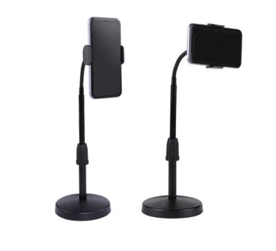 China 360 Degree Rotating 360 Swivel Mobile Phone Stand Cell Phone Live Broadcast Stand Lazy Bracket for sale