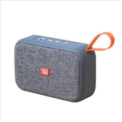 China Blue Wireless Portable Cloth Loudspeaker Portable U Disc Tooth Tooth Radio Mini Speaker for sale