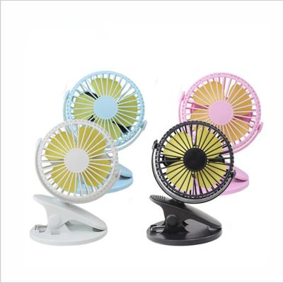 China New Macaroon USB Fan Rechargeable Quiet Mini Desk Fan Portable Clip Charging Fan Lower Noise Rechargeable for sale