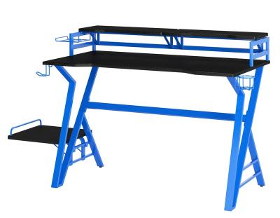 China Multifunctional Gaming Desk E Sport Black Carbon Desk for sale