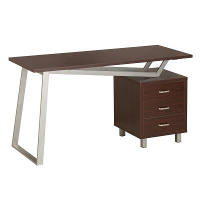 China Multi-Function Office Computer Desk One Seater Furniture Panel Wooden Table Staff Desk for sale