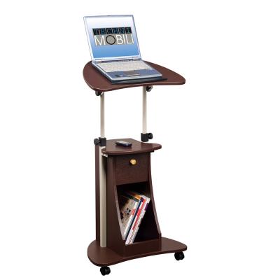 China Height Adjustable Portable Laptop Wooden Stand for sale