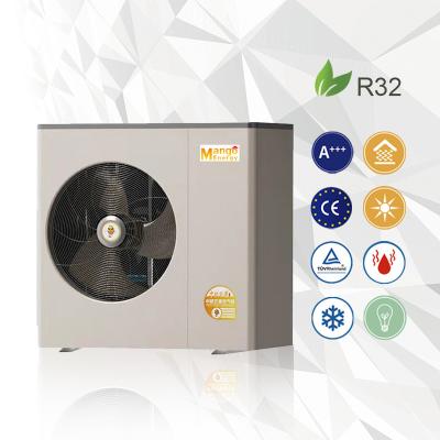 China Outdoor Hot Sale DC Inverter Heat Pump Air To Water Water Heater Cooling Heating for sale