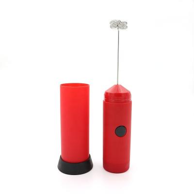 China Plastic Handheld Electric Coffee Stirrer Stocked Mechanical Egg Beater Milk Foam Machine for sale