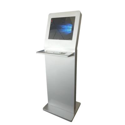 China Custom SDK kiosks 19 inch HD wifi touch screen survey kiosks with keyboard for sale