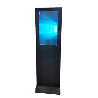 China 3G/4G/Camera/Printer/Human Sensor/LOGO 32 43 Inches Interactive All in One Freestanding Kiosk Touch Screen LCD Information POS Digital Signage Kiosk for sale