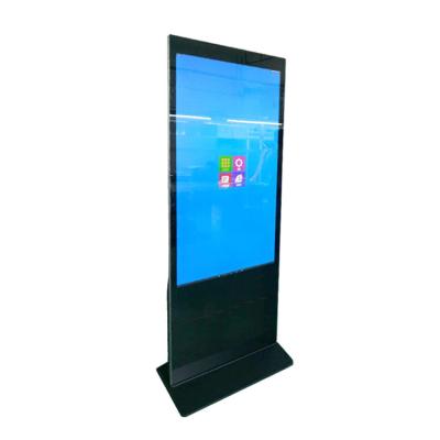 China 3G/4G/Camera/Printer/Human Sensor/LOGO 4K LCD touch screen 42 49 50 55 65 inch floor standing china media player custom digital signage display for advertising for sale