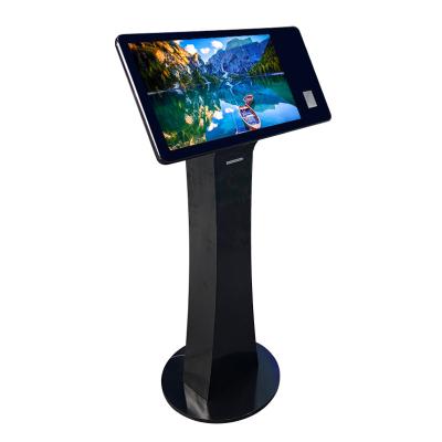 China 21.5Inch Transparent Digital LCD Video Self Service 21.5Inch Indoor LCD Touch Screen Advertising Kiosks Portable Advertising Display For Shopping Mall for sale