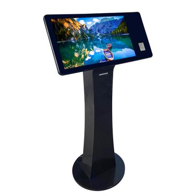 China 21.5Inch Transparent Display Self-Payment Lcd Touch Screen Kiosks Indoor Portable Advertising Display For Mall for sale