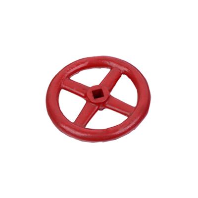 China Valve Industry Foundry OEM Iron Sand Casting Malleable Iron Casting Round Hole Handwheel for sale