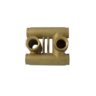 China Piping Parts Manufacturer OEM Service H59 Brass Casting And Brass Die Casting Bronze Cast Piping Parts for sale