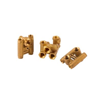 China Piping Parts OEM Copper H59 Female Threaded Fitiings Brass Pipe Connector for sale