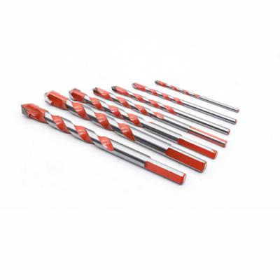 China Tungsten Carbide Tip 6mm Drill Bit 8mm 10mm Concrete Glass Tile Drill Bit For Mirror / Ceramic Bit / Tile / Masonry Drill Set 12mm Cement Tools for sale