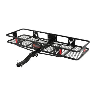 China MYCAN Car Cargo Carrier Folding Basket Style Cargo Rack Hitch Mount for sale