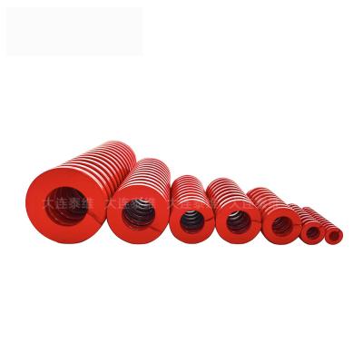 China ISO10243 Automotive Coil Springs Red Compression Medium Heavy Load Press zu verkaufen