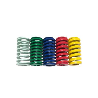 China Light Small Load  Automotive Coil Springs  Green ISO 10243 TF for sale